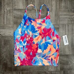 NEW Old Navy Longline Sports Bra Crop Top Size XS